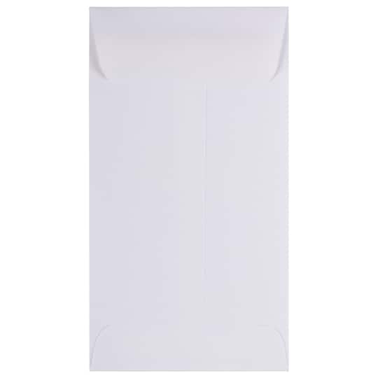 JAM Paper White #5 Coin Envelopes